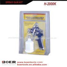 Mini HVLP Spritzpistole Kit Doppelblister Verpackung H2000